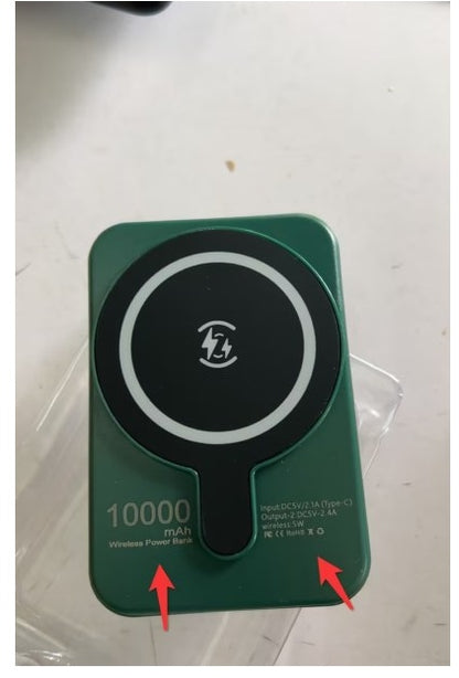 Mini Magnetic Wireless Power Bank – 5000mAh Fast Charging