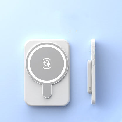 Mini Magnetic Wireless Power Bank – 5000mAh Fast Charging