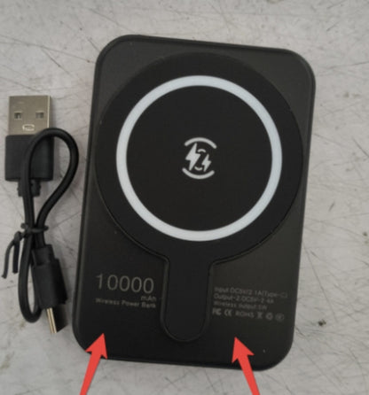 Mini Magnetic Wireless Power Bank – 5000mAh Fast Charging