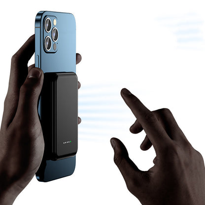 Mini Magnetic Wireless Power Bank – 5000mAh Fast Charging