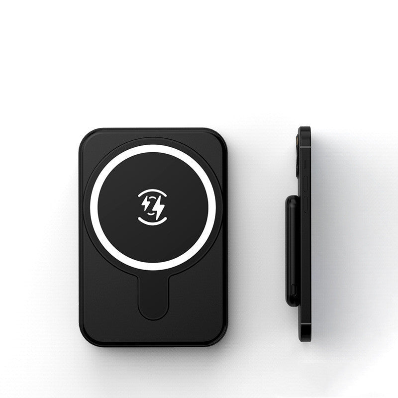 Mini Magnetic Wireless Power Bank – 5000mAh Fast Charging